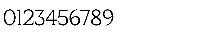 Res Minevia Light Font OTHER CHARS