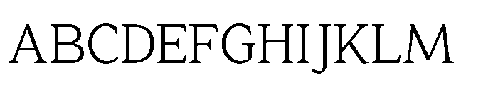 Res Minevia Light Font UPPERCASE