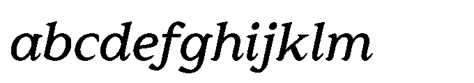 Res Minevia Medium Italic FONT
