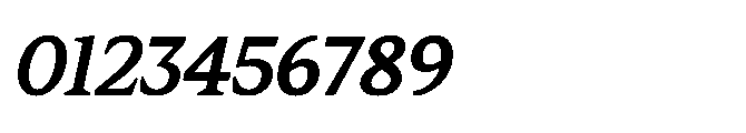 Res Minevia Semi Bold Italic Font OTHER CHARS