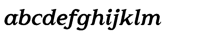 Res Minevia Semi Bold Italic FONT