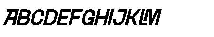 Resana Italic Font UPPERCASE