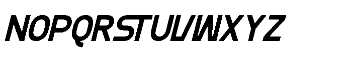 Resana Italic Font UPPERCASE