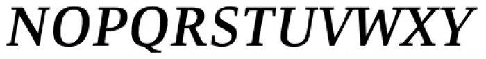 Resavska Medium Bold Italic Font UPPERCASE