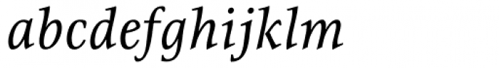 Resavska Medium Italic Font LOWERCASE