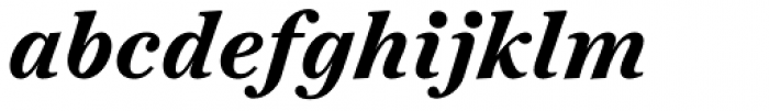 Reserve Bold Italic Font LOWERCASE
