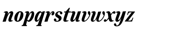 Reserve Condensed Bold Italic Font LOWERCASE