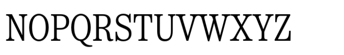 Reserve Condensed Light Font UPPERCASE