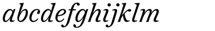 Reserve Italic Font LOWERCASE