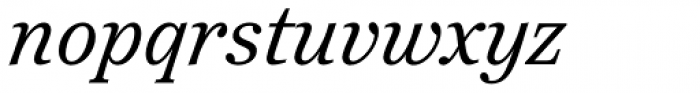 Reserve Italic Font LOWERCASE