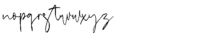 Resetta Milestone Font LOWERCASE