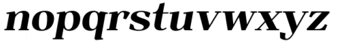 Resgak Bold Italic Font LOWERCASE