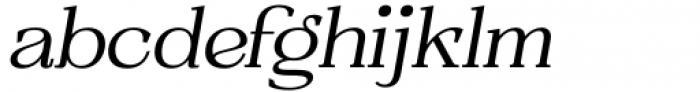 Resgak Light Italic Font LOWERCASE
