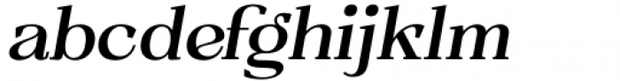 Resgak Medium Italic Font LOWERCASE