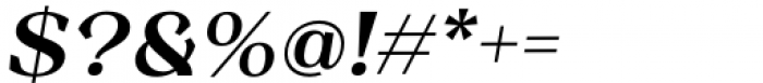 Resgak Semi Bold Italic Font OTHER CHARS