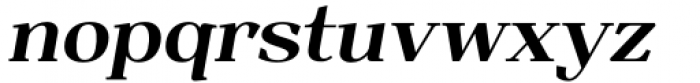 Resgak Semi Bold Italic Font LOWERCASE