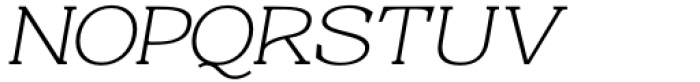 Resgak Thin Italic Font UPPERCASE