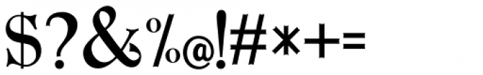 Resgold Willgets Serif Font OTHER CHARS