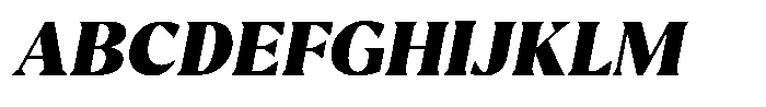 Reshiga Italic Font UPPERCASE