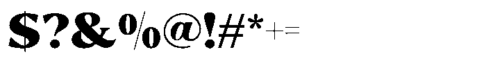 Reshiga Regular Font OTHER CHARS