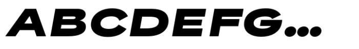 Resident Ext Extrabold Italic Font UPPERCASE