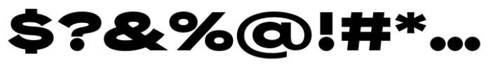 Resident Ext Extrabold Font OTHER CHARS