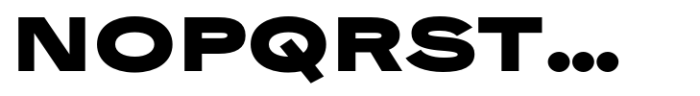 Resident Ext Extrabold Font UPPERCASE