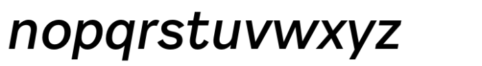 Resident Regular Italic Font LOWERCASE