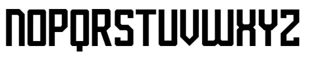 Resiliency Normal Font UPPERCASE