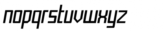 Resiliency3 Light Italic Font LOWERCASE