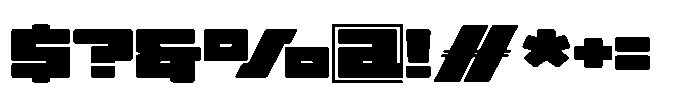 Resio Font OTHER CHARS