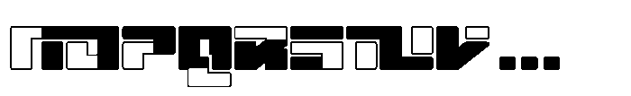 Resio Font LOWERCASE