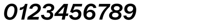 Resist Sans Display Medium Oblique Font OTHER CHARS