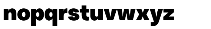 Resist Sans Resist Display Black Font LOWERCASE