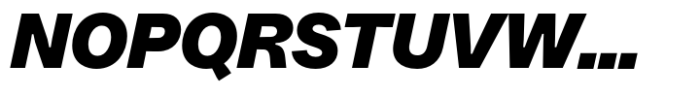 Resist Sans Resist Text Black Oblique Font UPPERCASE