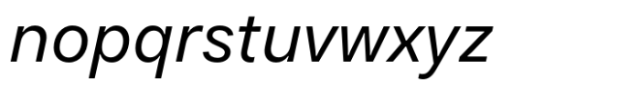Resist Sans Resist Text Regular Oblique Font LOWERCASE
