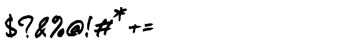 Resonan Bastega Font OTHER CHARS