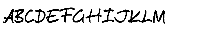 Resonan Bastega Font UPPERCASE