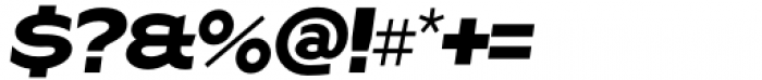 Resotho Bold Italic Font OTHER CHARS