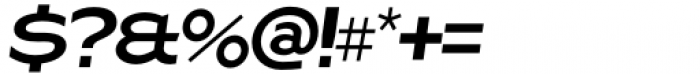Resotho Medium Italic Font OTHER CHARS