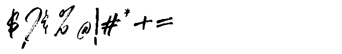 Respiration Font OTHER CHARS