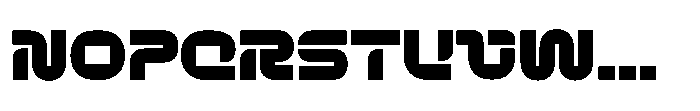 Respro Font UPPERCASE
