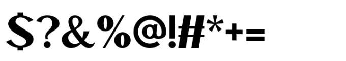 Resson Op Bold Font OTHER CHARS