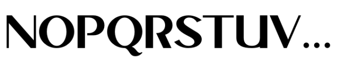 Resson Op Bold Font UPPERCASE