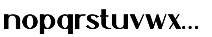 Resson St Bold Font LOWERCASE