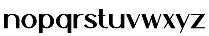 Resson St Regular Font LOWERCASE