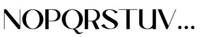 Resson St Thin Font UPPERCASE