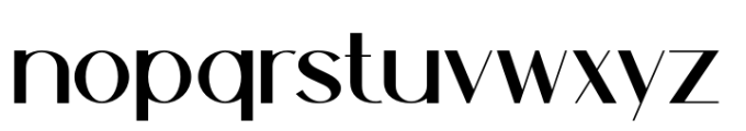 Resson St Thin Font LOWERCASE