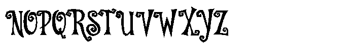 Rest in Pizza Font UPPERCASE