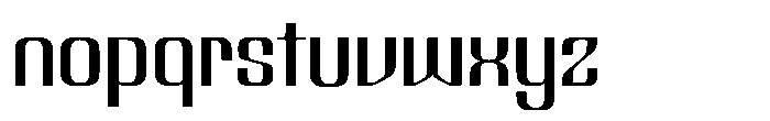 Restie Font LOWERCASE